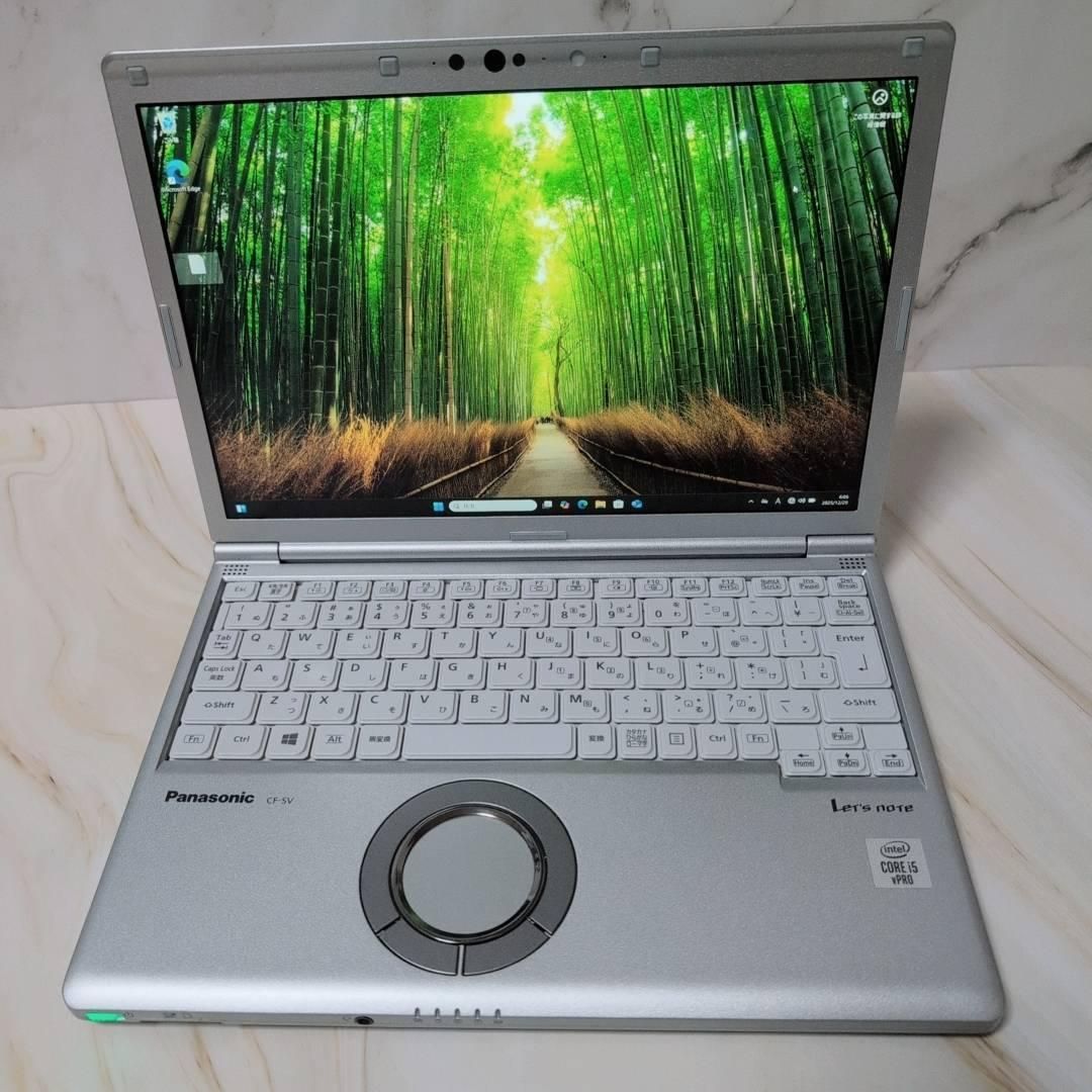 パナソニック ノートPC 第10世代 8 GB SSD 256 Office カメラ Office付き 初心者にも 届いてすぐ使えます◎ マウスはおまけ♪ S 369 E