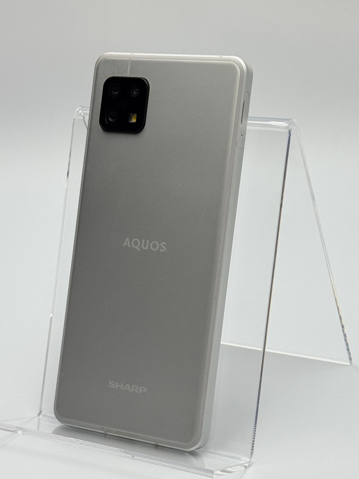 中古B】AQUOS sense6s SH-RM19s シルバー 楽天モバイル SIMフリー 白