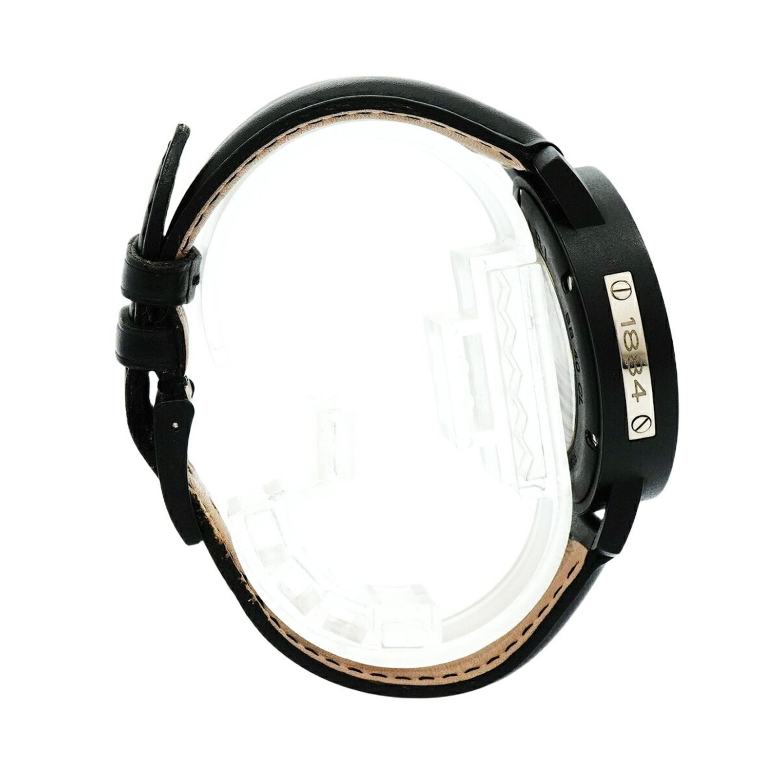 CL 黒文字盤腕時計