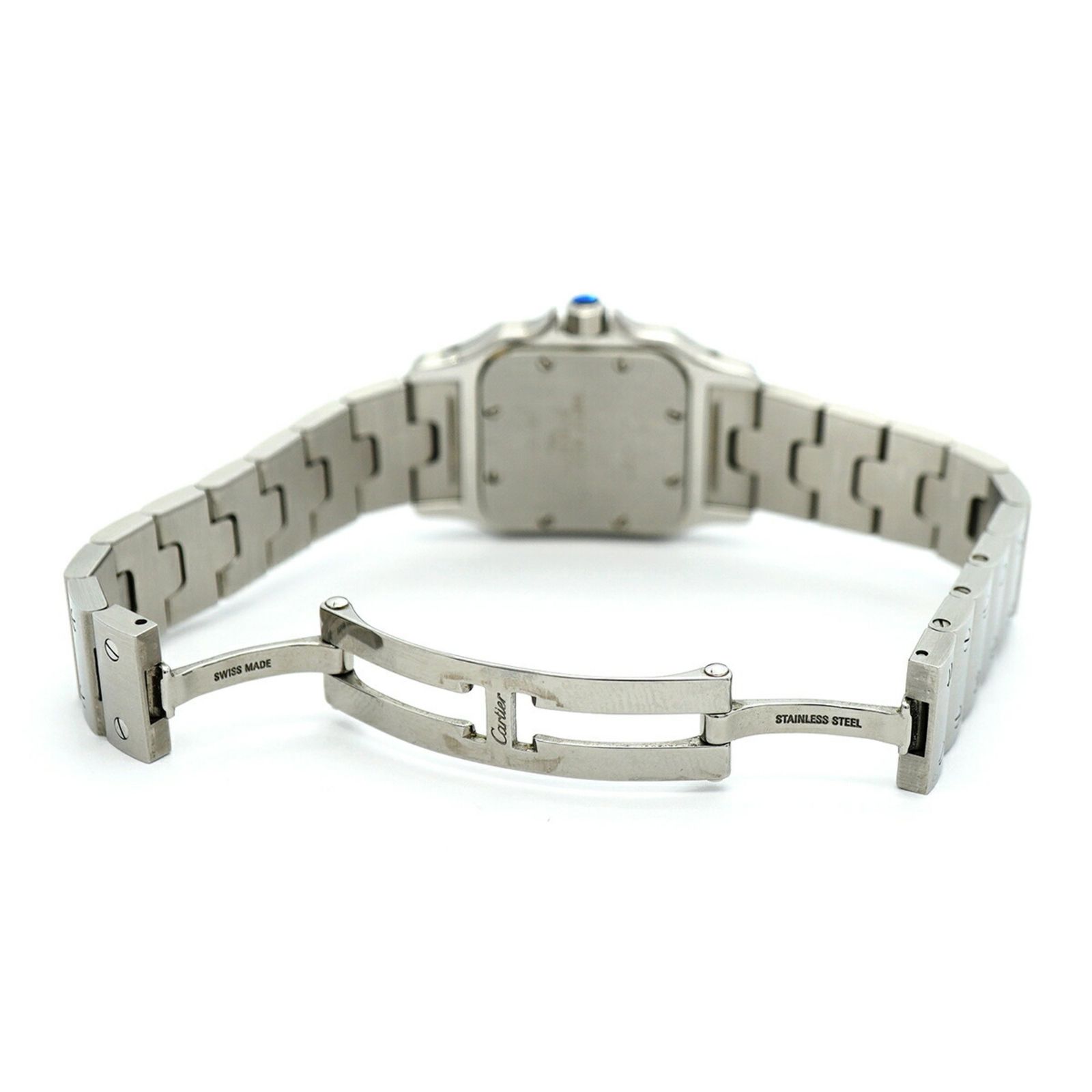  カルティエ サントス ガルベ SM アイボリー文字盤腕時計 レディース 腕時計(クォーツ) 腕時計(アナログ)