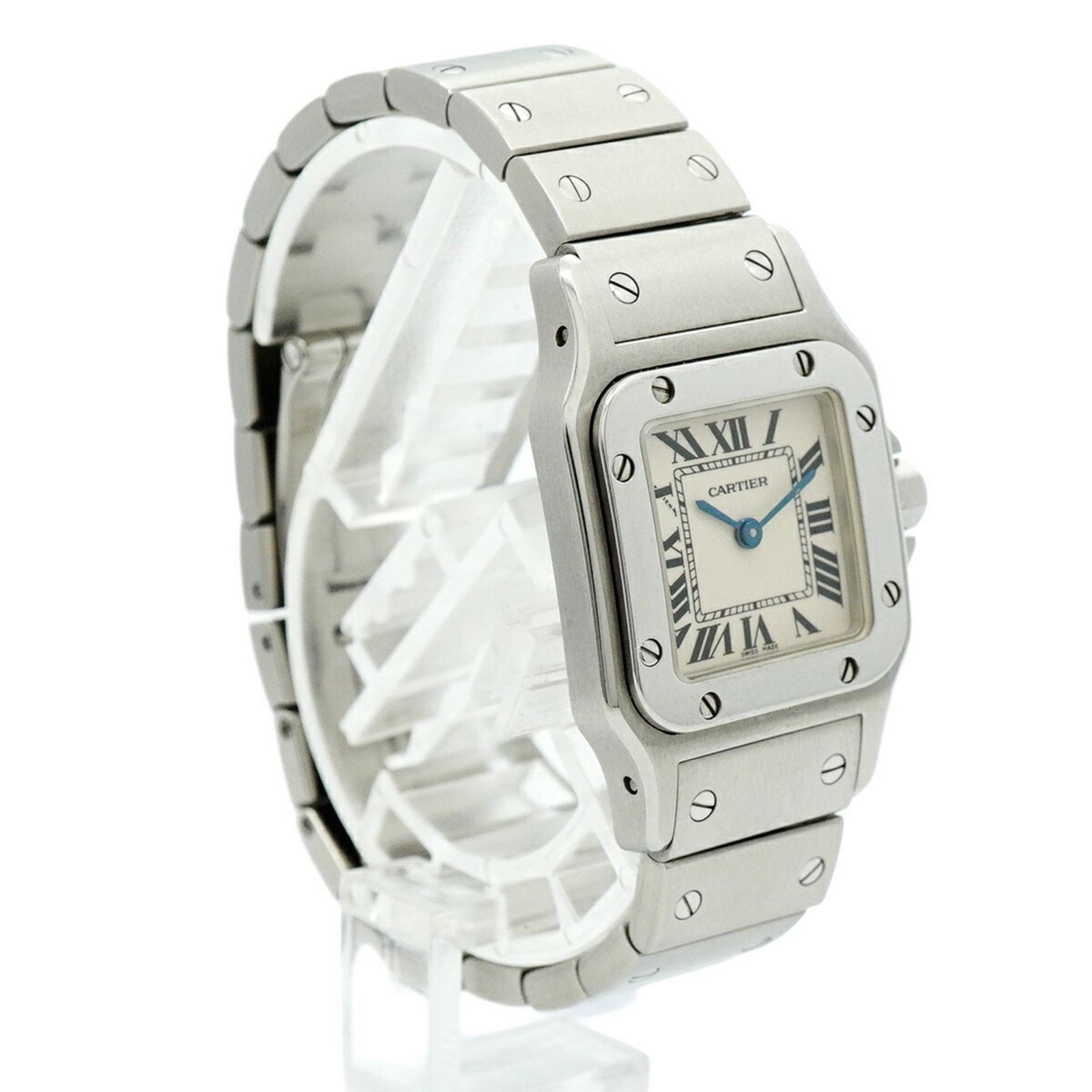 アイボリー文字盤腕時計