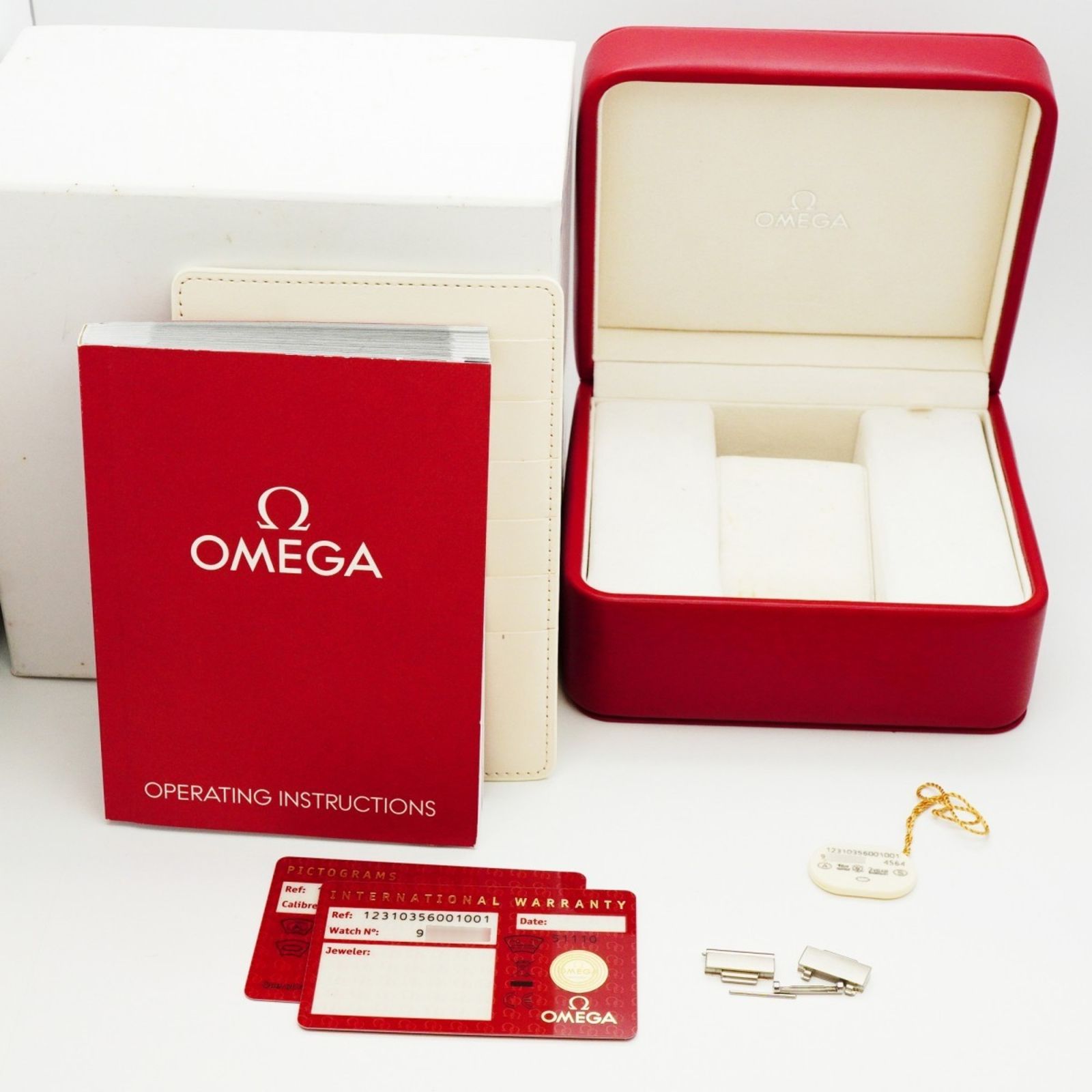 オメガ コンステレーション 123.10.35.60.01.001 黒文字盤腕時計 メンズ