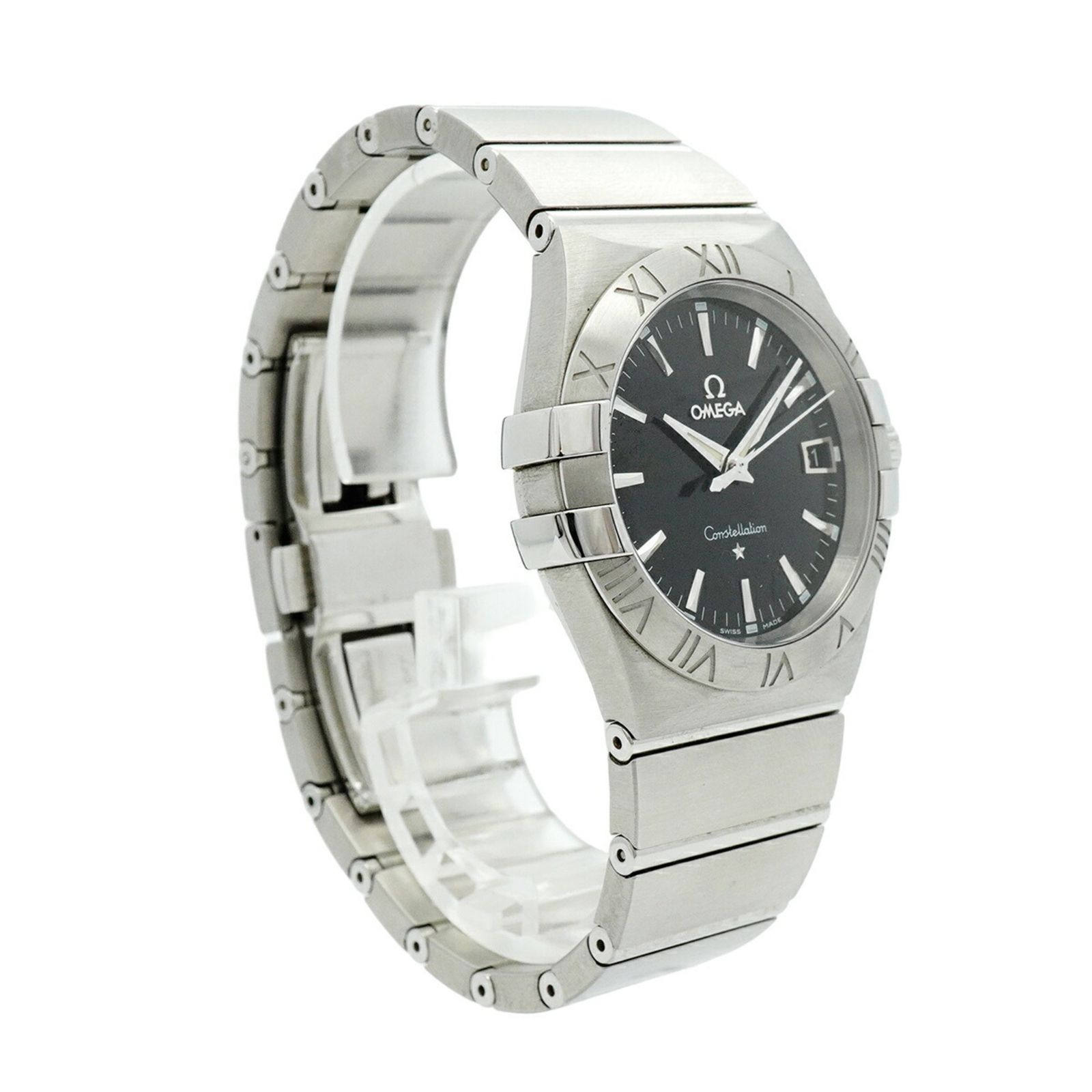 黒文字盤腕時計