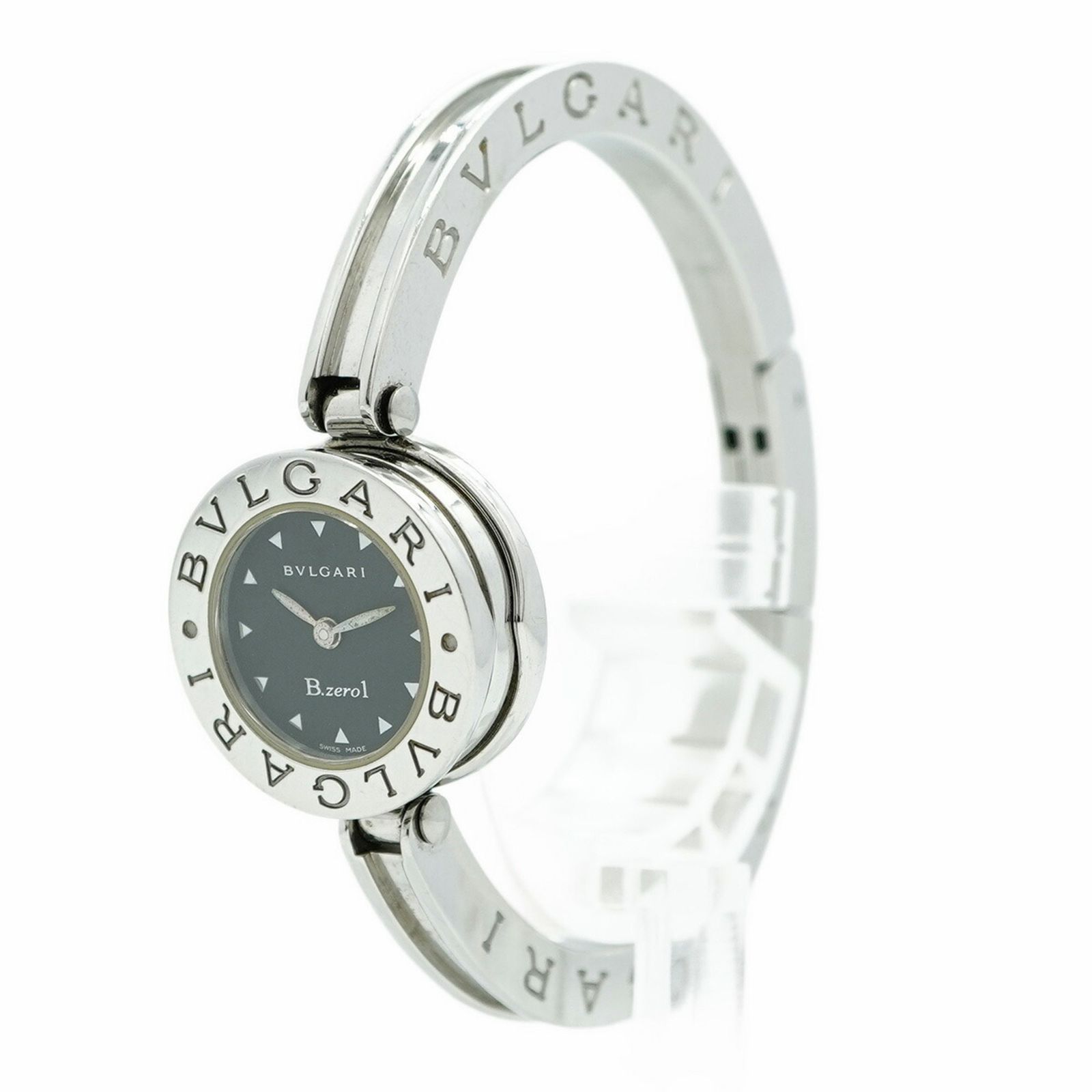 ブルガリ B.zero 1 BZ 22 S 黒文字盤腕時計 レディース