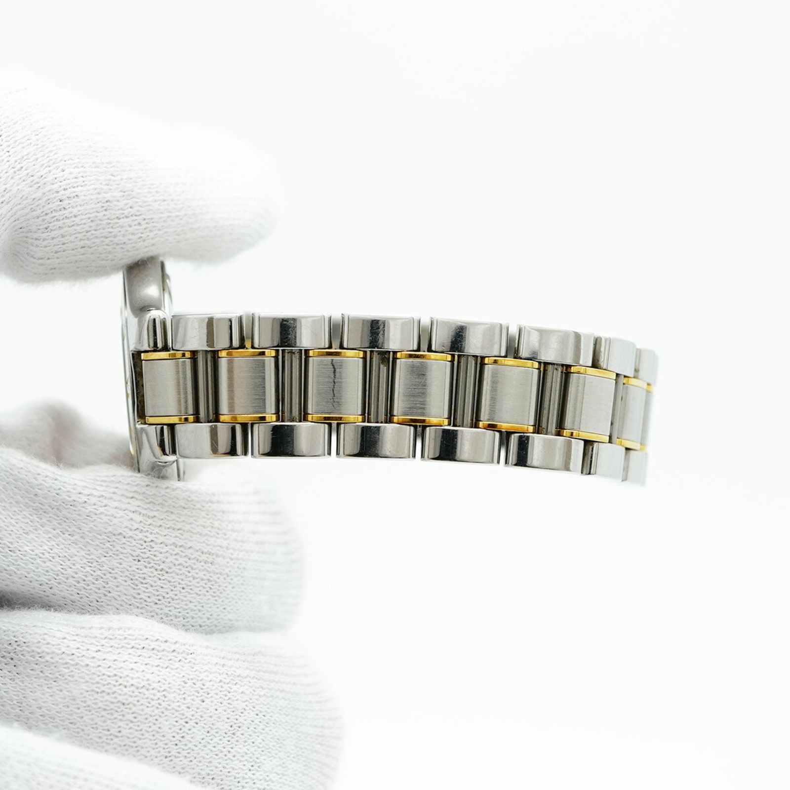  カルティエ マスト シルバー文字盤腕時計 レディース 腕時計(クォーツ) 腕時計(アナログ)