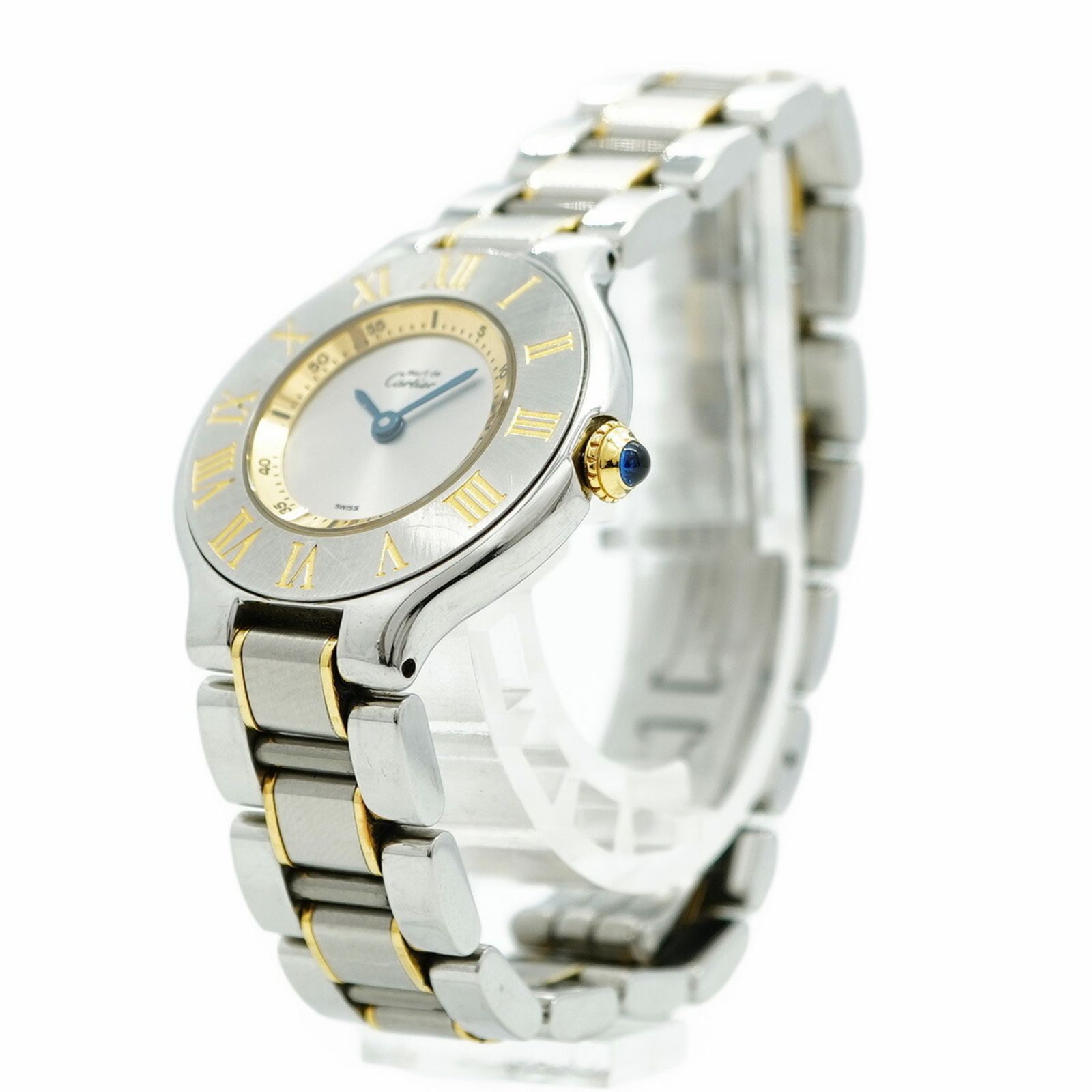 マスト シルバー文字盤腕時計