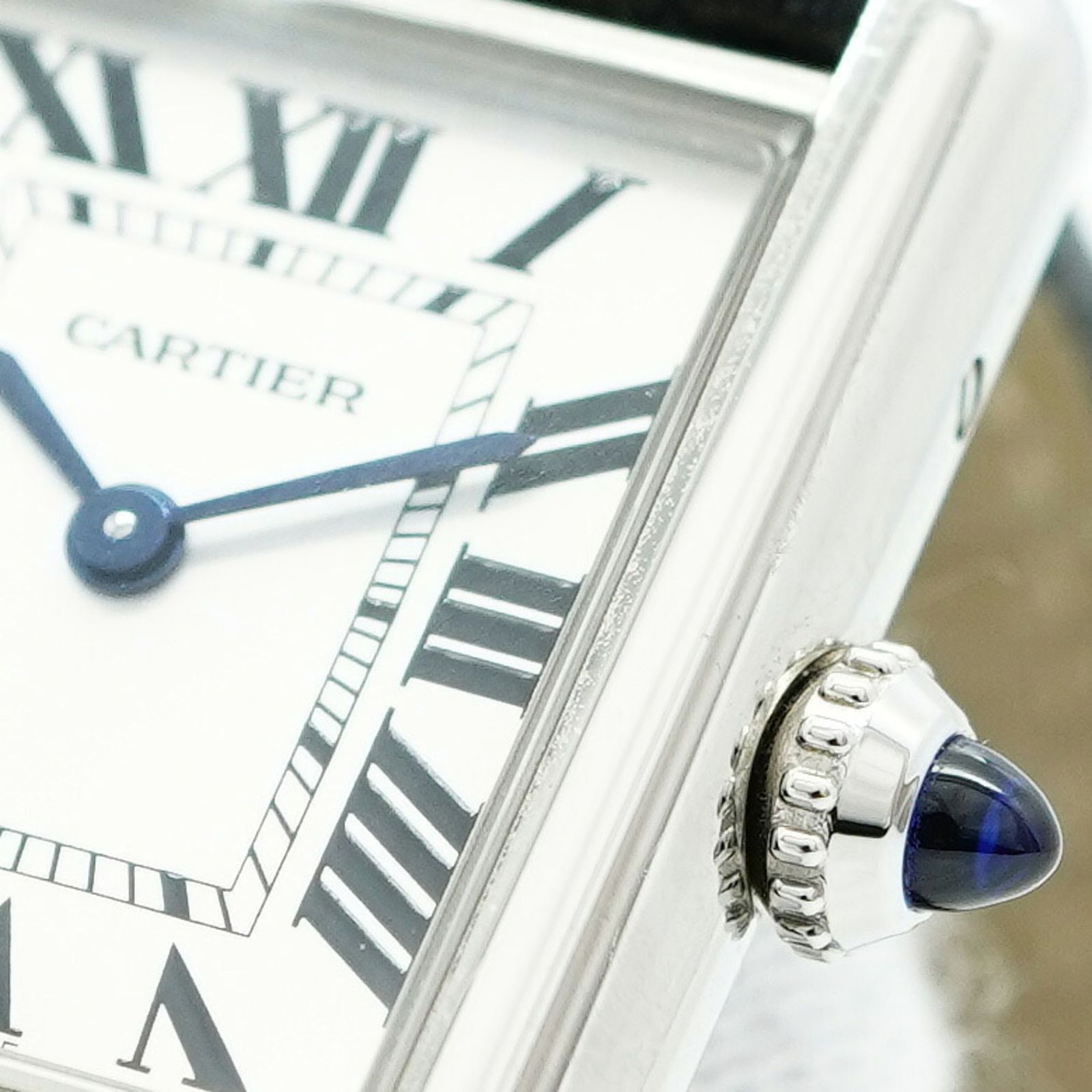 カルティエ タンクマスト SM WSTA0042 シルバー文字盤腕時計