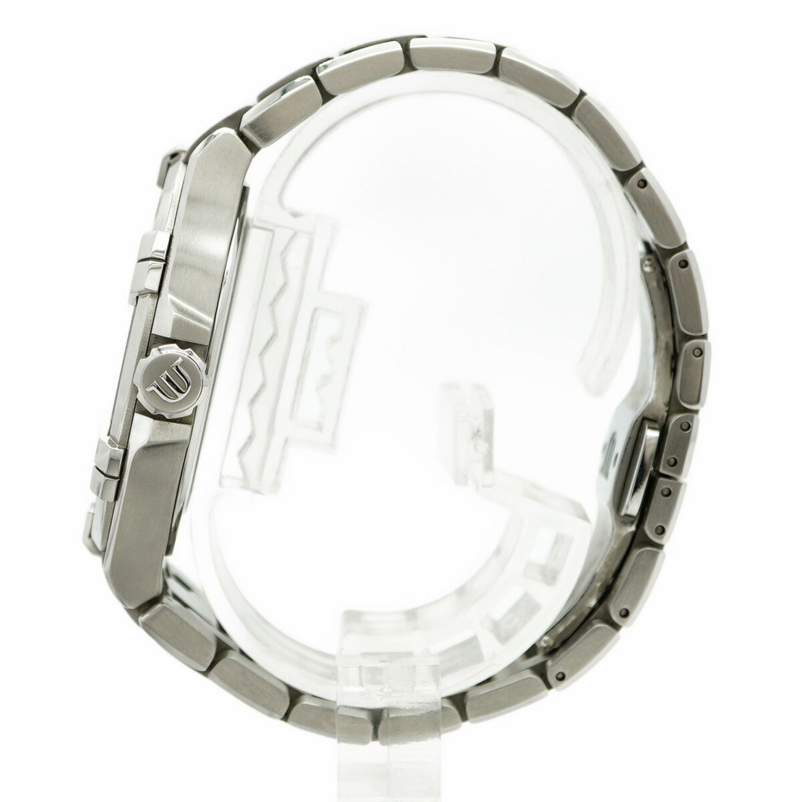 ネイビー文字盤腕時計 メンズ