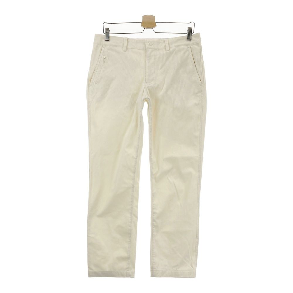 サイズ 48 BEAMS GOLF ビームスゴルフ 2025年モデル コーデュロイパンツ ホワイト系 ゴルフウェア メンズ ストスト