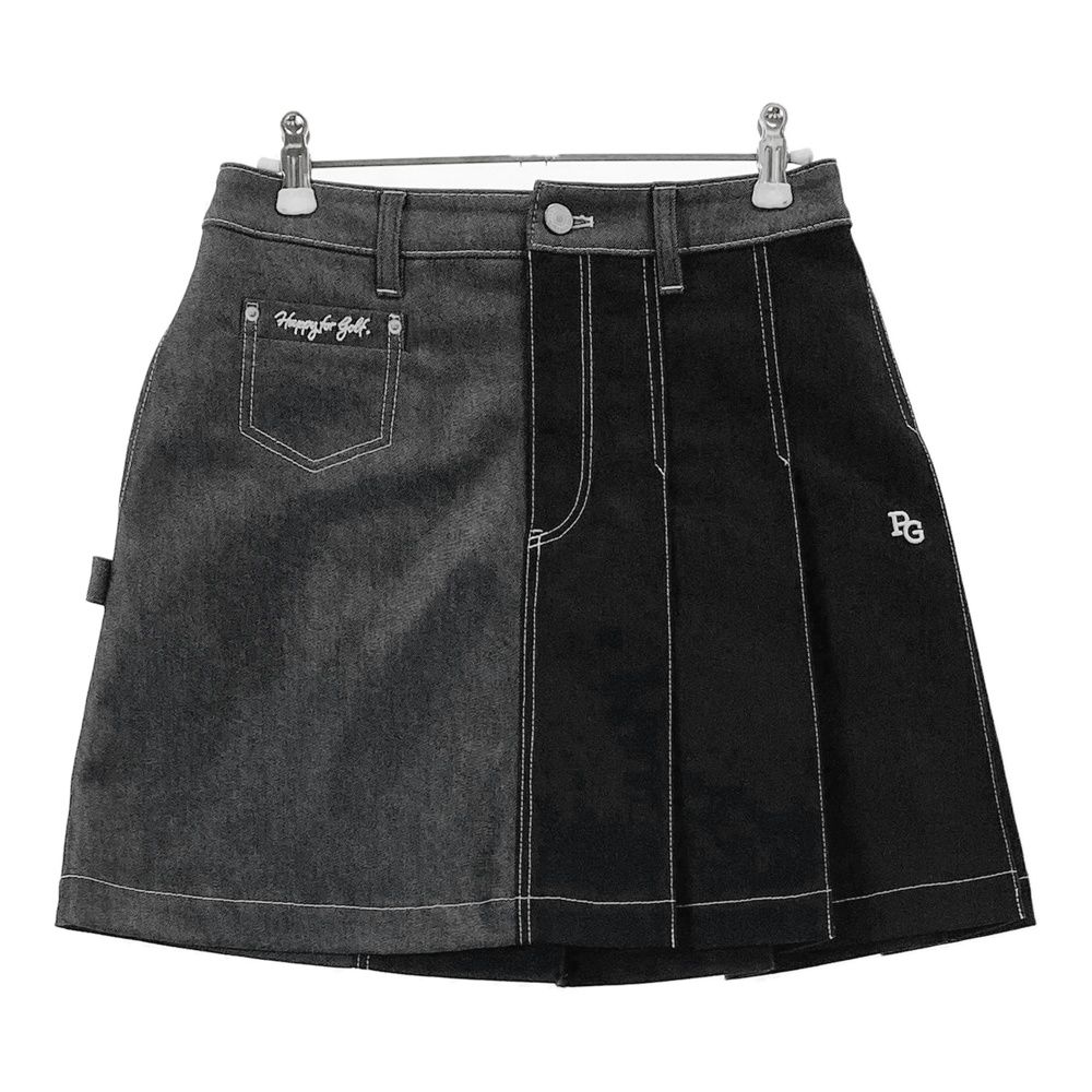 サイズ 0 PEARLY GATES パーリーゲイツ 2025年モデル スカート ブラック系 ゴルフウェア レディース ストスト