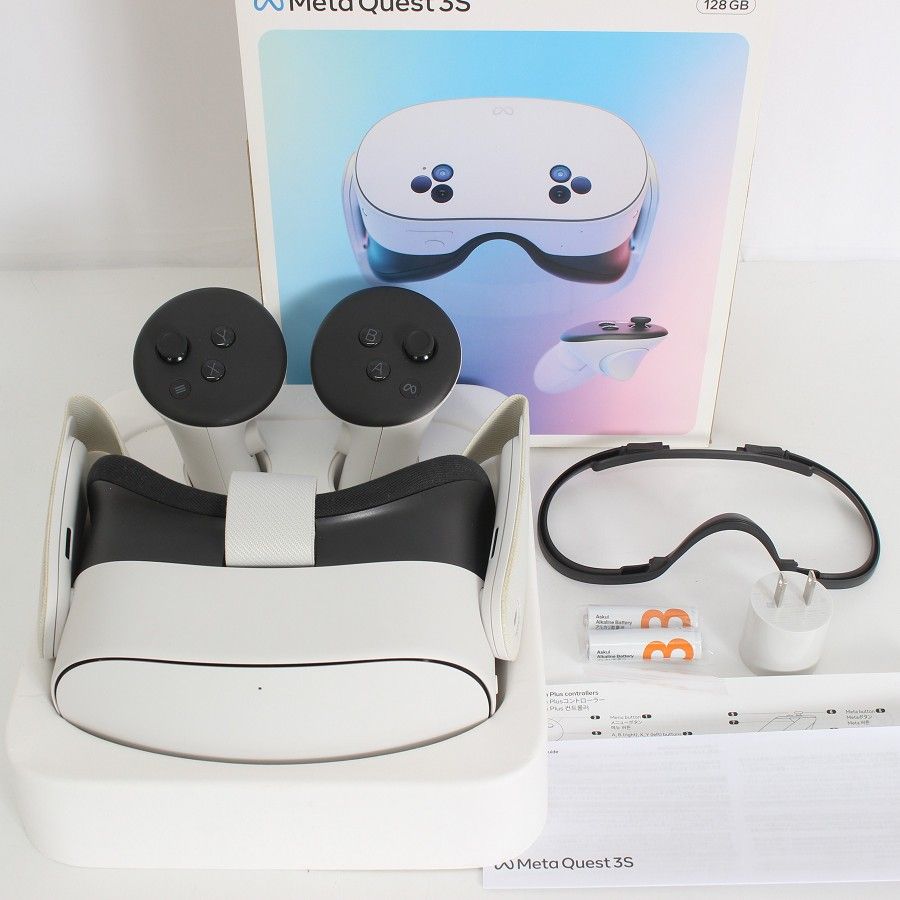 Meta Quest 3S 128GB VR ヘッドマウントディスプレイ ヘッドセット