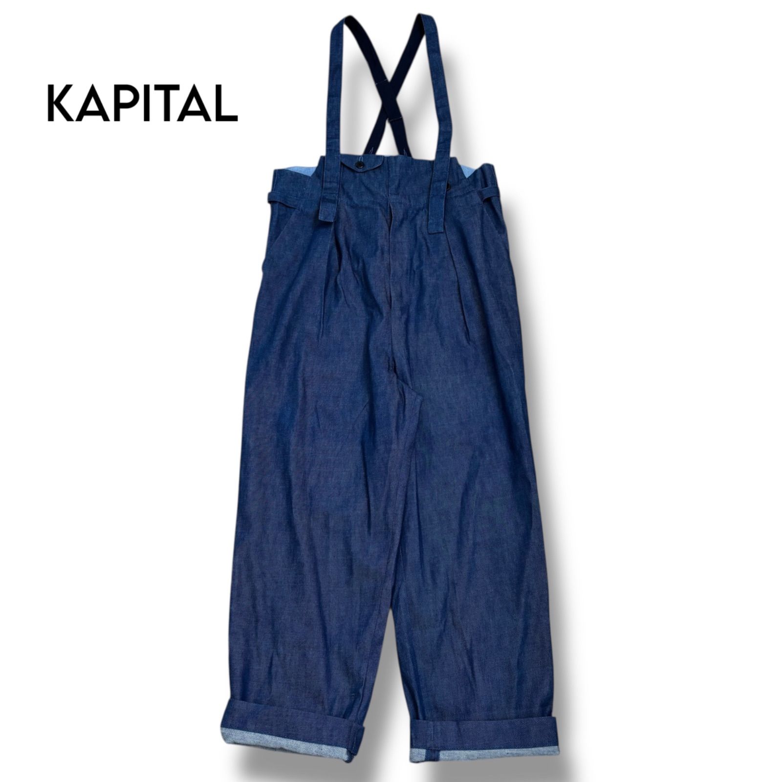 KAPITAL インディゴデニム サロペット オーバーオール 日本製 3