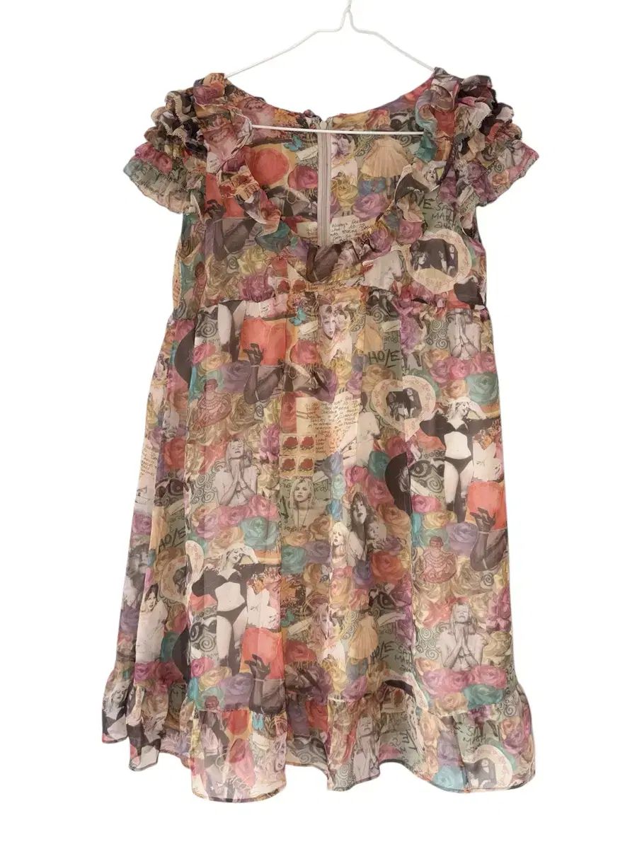 HYSTERIC GLAMOUR ヒステリックグラマー プリンティング ONE PIECE