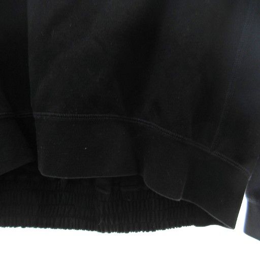 ヒューファブリックス FEW FABRICS 美品 トレーナー スウェット 長袖 1 黒 ブラック 1226 IBO88
