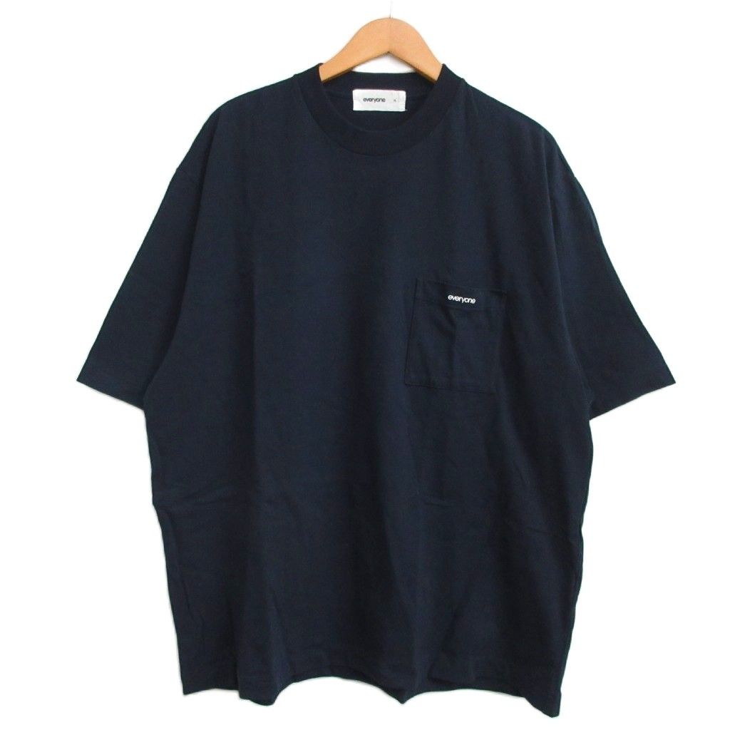 エブリワン everyone 24SS Pocket Tee Shirt ポケット Tシャツ ロゴ