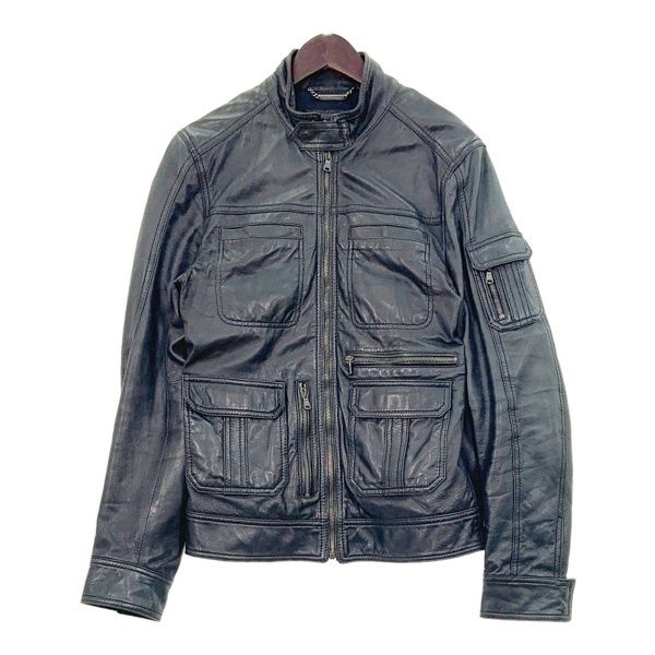 DOLCE&GABBANA ドルチェ＆ガッバーナ レザージャケット ブルゾン