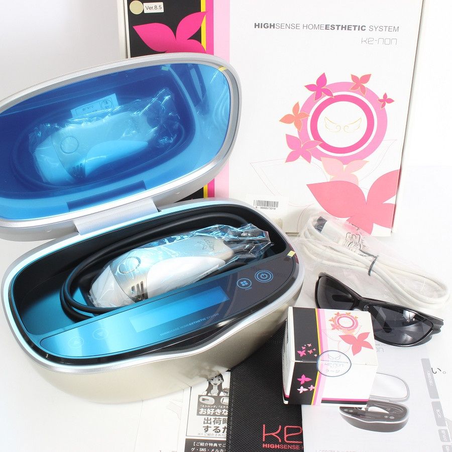 |訳あり ケノン Ver.8.5 カートリッジ2点 スーパー ム ラージ 脱毛器 kenon 本体