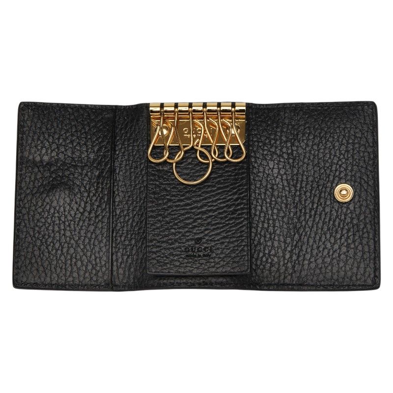 グッチ GGスプリーム GGマーモント キーケース 6連 456118 ベージュ