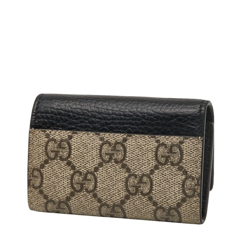 グッチ GGスプリーム GGマーモント キーケース 6連 456118 ベージュ