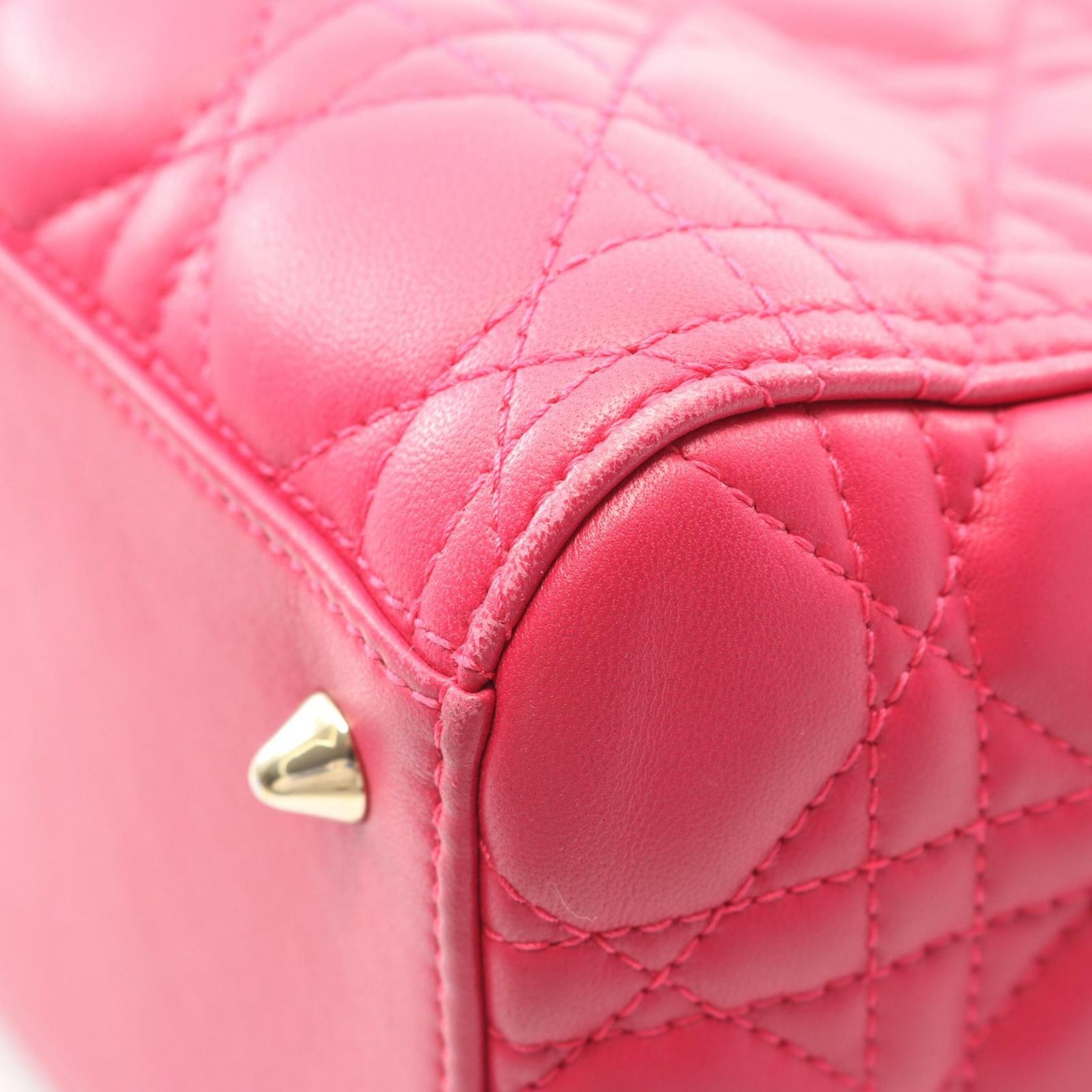 Dior ディオール LADY DIOR レディディオール カナージュ ハンドバッグ