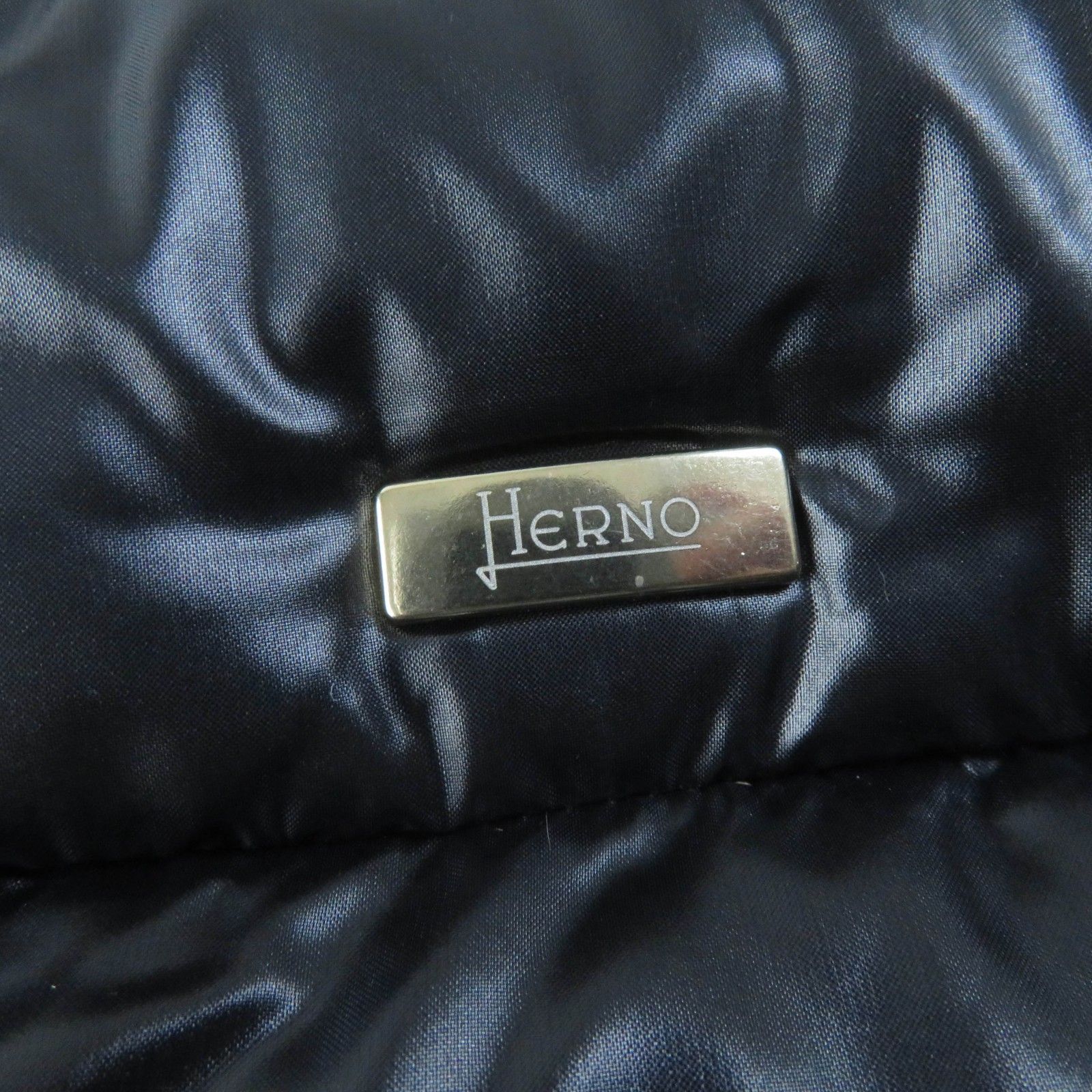 極美品☆Herno ヘルノ 2019年製 PI1017D スタンドカラー 切替デザイン