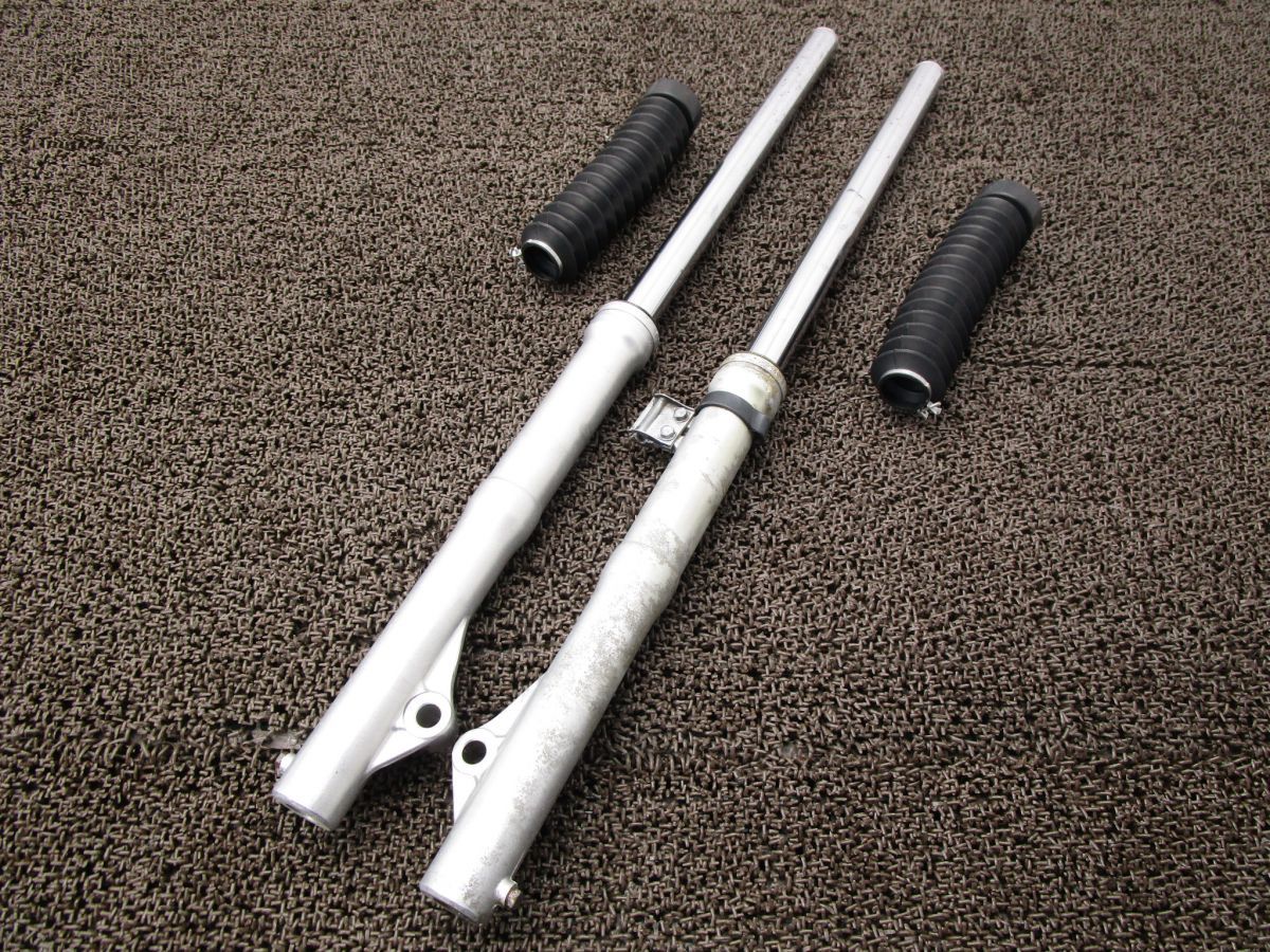 MTX 125 フロントフォーク フォークブーツ □B 211 JD 05 ホンダ E キャブ車 動画有