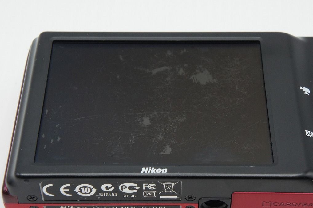 コンパクトデジタルカメラ レッド