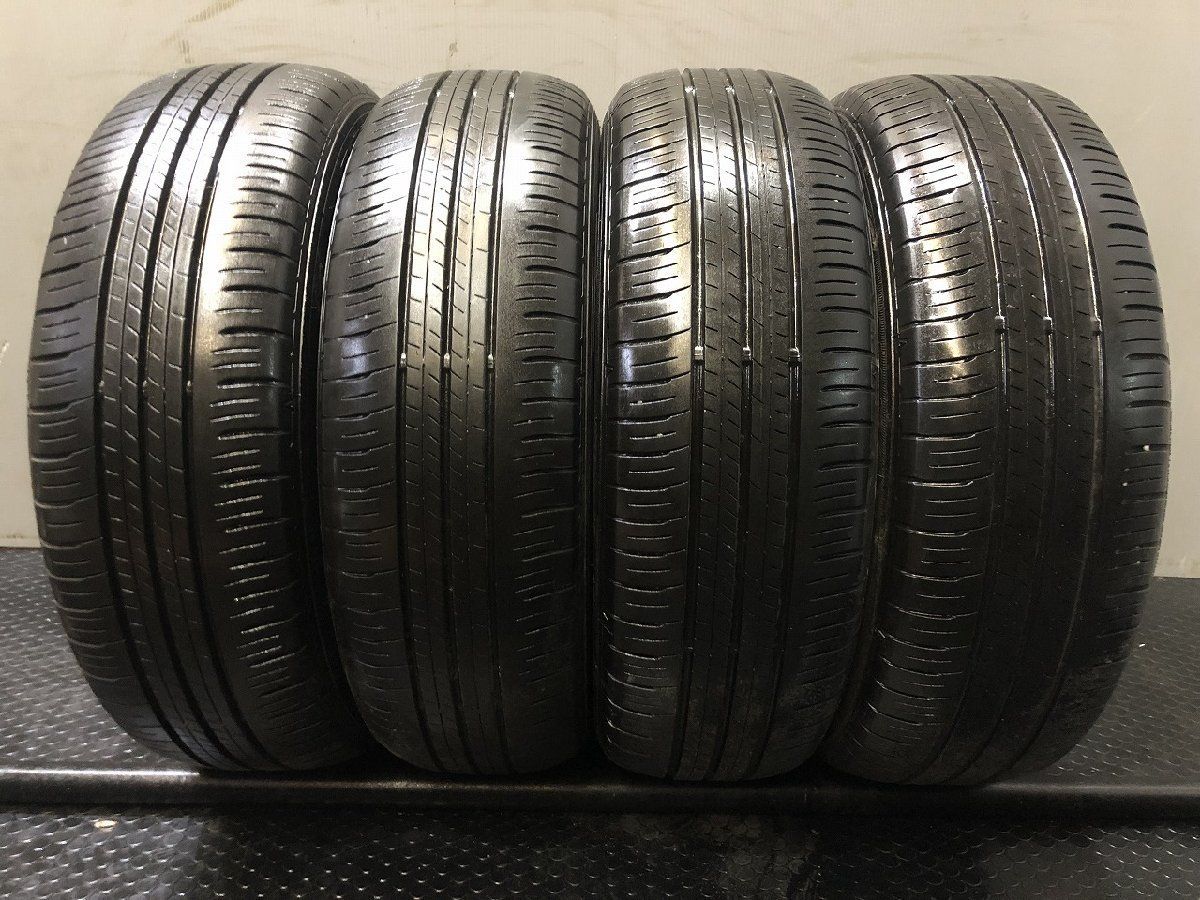 DUNLOP ENASAVE EC 300 185|65 R 15 15インチ 夏タイヤ 4本 21～23年製 バリ溝 シエンタ ノート フリード イスト アクア プレミオ等 KTE 502