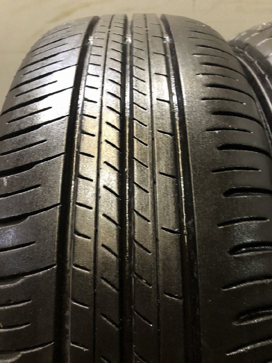 DUNLOP ENASAVE EC 300 185|65 R 15 15インチ 夏タイヤ 4本 21～23年製 バリ溝 シエンタ ノート フリード イスト アクア プレミオ等 KTE 502