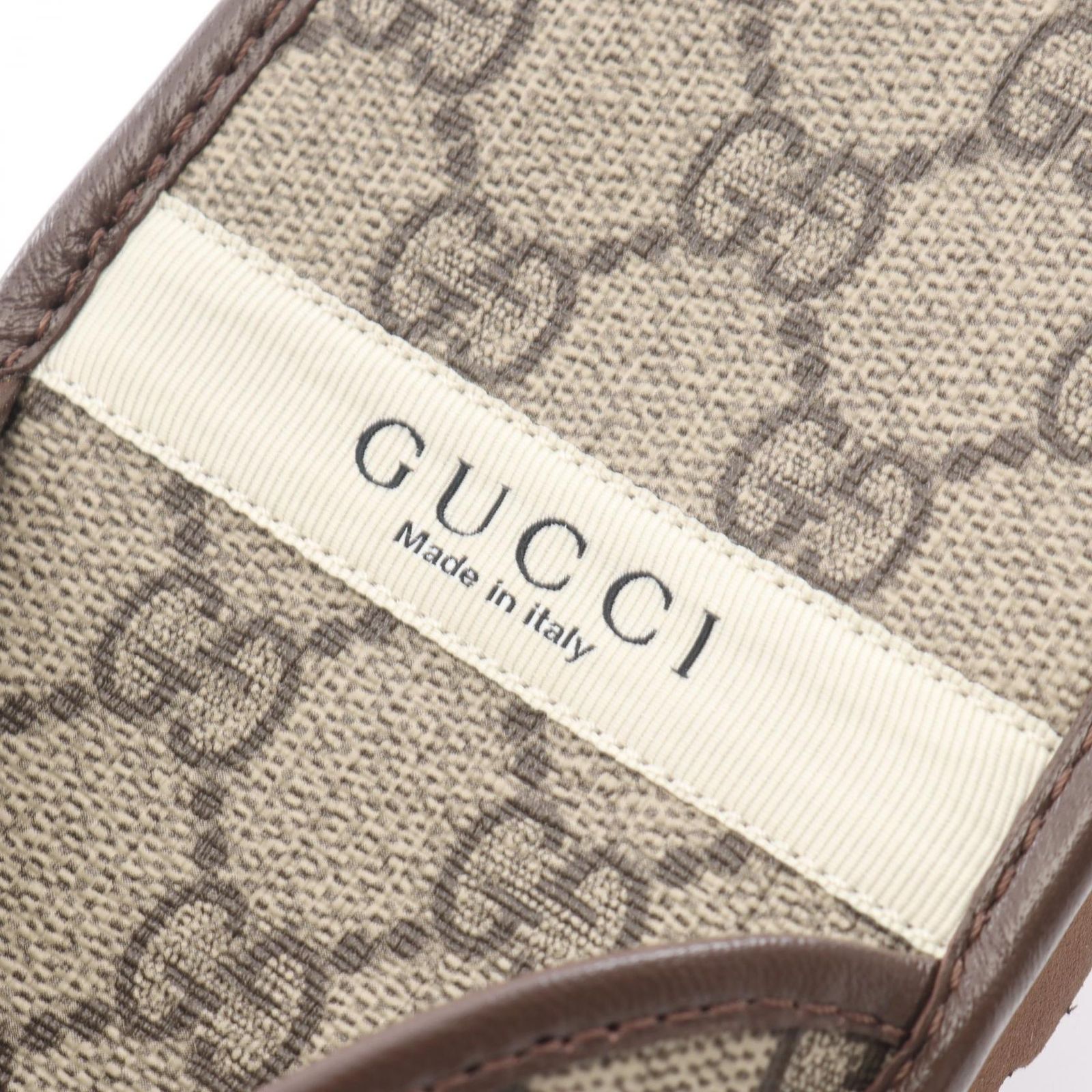 GUCCI グッチ GGスプリーム ホースビット サンダル - メルカリ