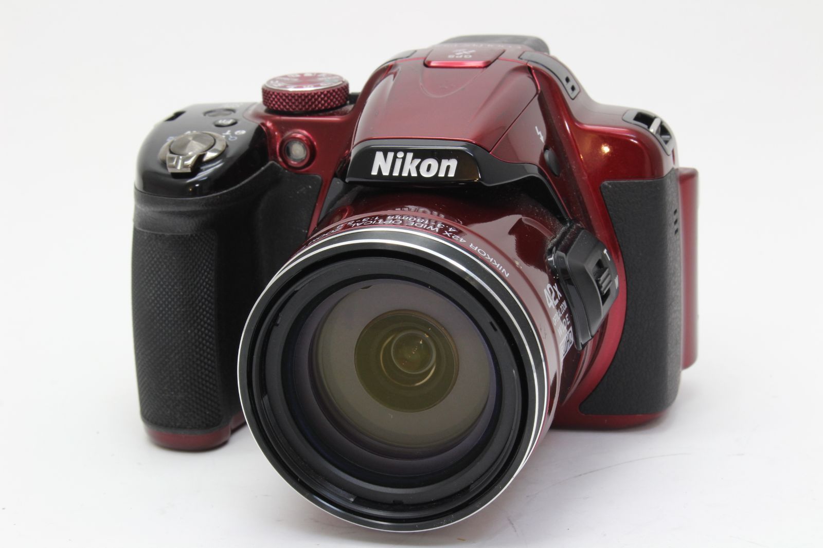 B 並品 Nikon ニコン COOLPIX P 520 レッド 初期不良 無料 8-104 2025