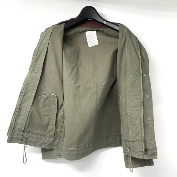 中古】WACKO MARIA N-1 デッキジャケット サイズM カーキ ワコマリア