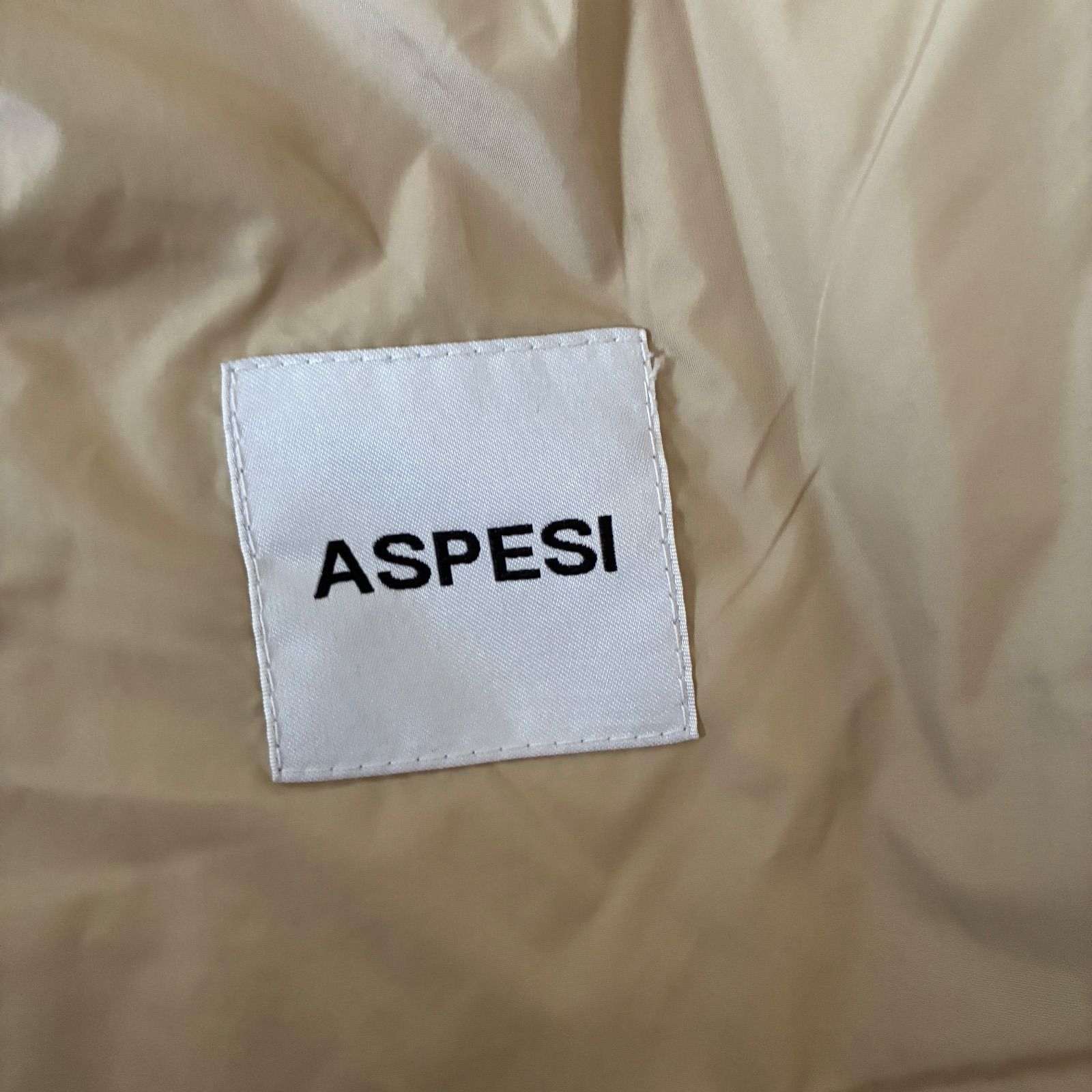 ASPESI × THERMORE (アスペジ × サーモア)ナイロンステンカラーコート