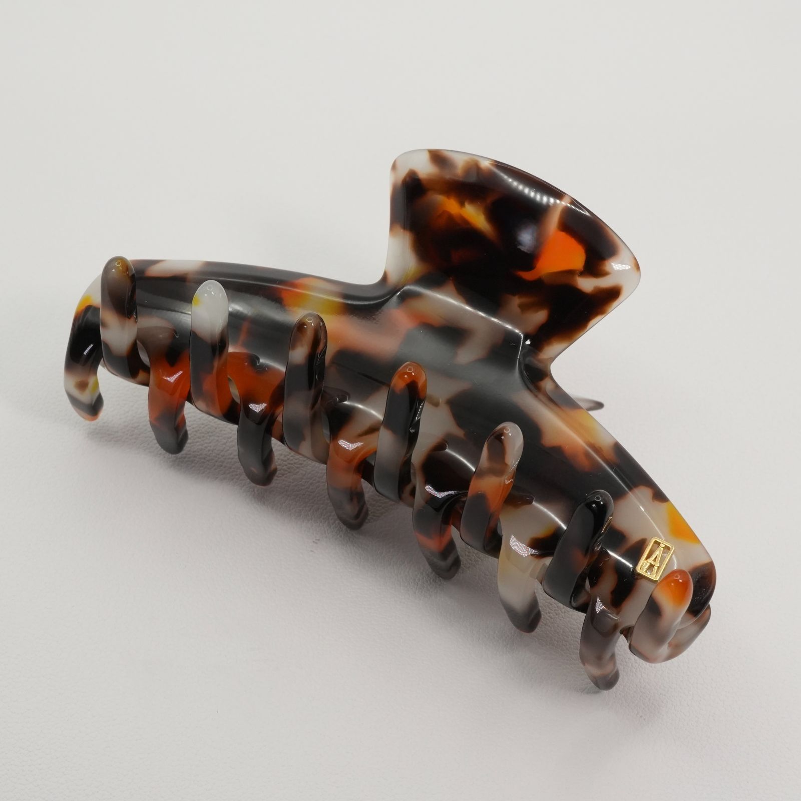 アレクサンドルドゥパリ ヘアアクセサリー クリップ べっ甲柄/25-2887