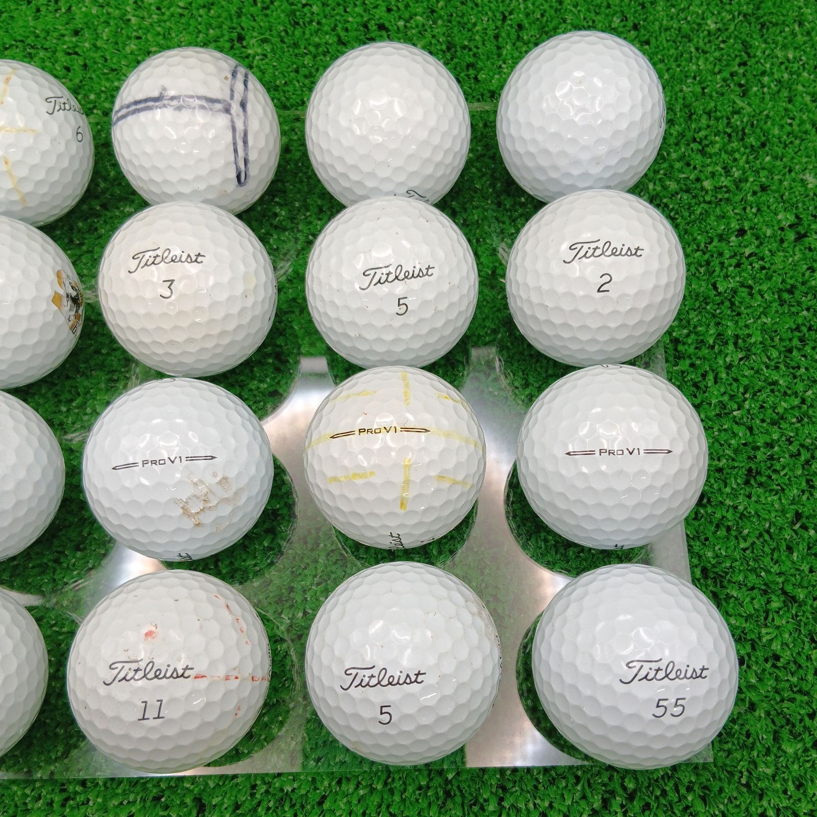 S113】2セット 48球 PRO V1 白 23年 ロストボール Pro V1 ロストボール