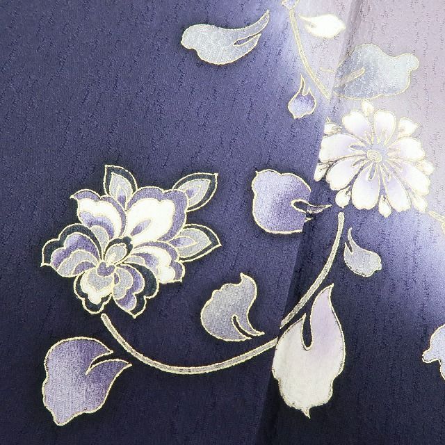  百華 Y 4346 唐花 正絹 訪問着 着物 訪問着 付け下げ 着物