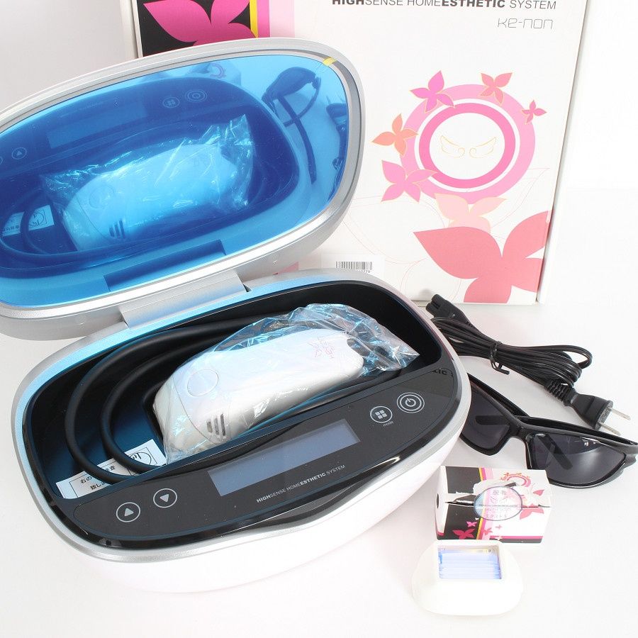 【未使用】ケノン 脱毛器 本体と付属品 V６.0 美品】ケノン Ver.6.0 眉脱毛あり カートリッジ2点 新品エクストラ+