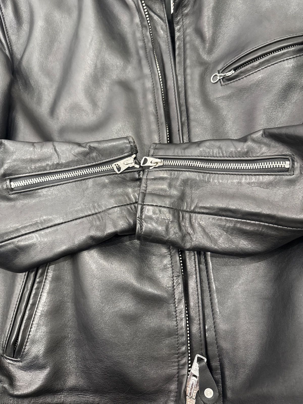 S00462 SCHOTT ショット｜Leather Jacket レザージャケット｜Black