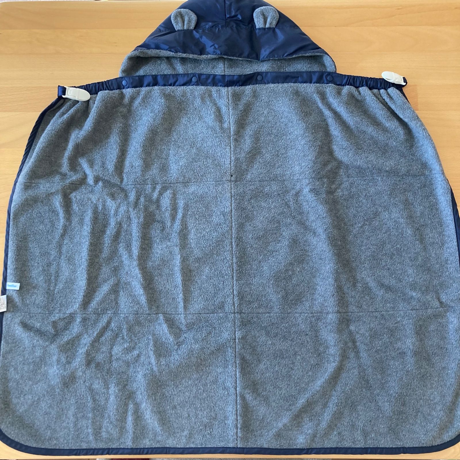 ファミリア 3wayブランケット ネイビー - メルカリ