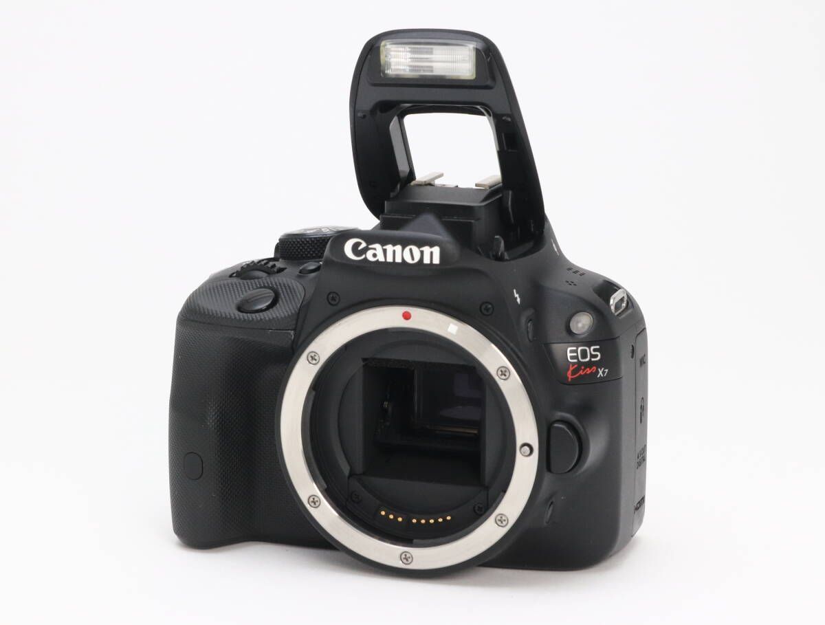 AB Canon キヤノン EOS Kiss X 7 ボディ ブラック シャッター回数5478 初期不良 対応 212-128