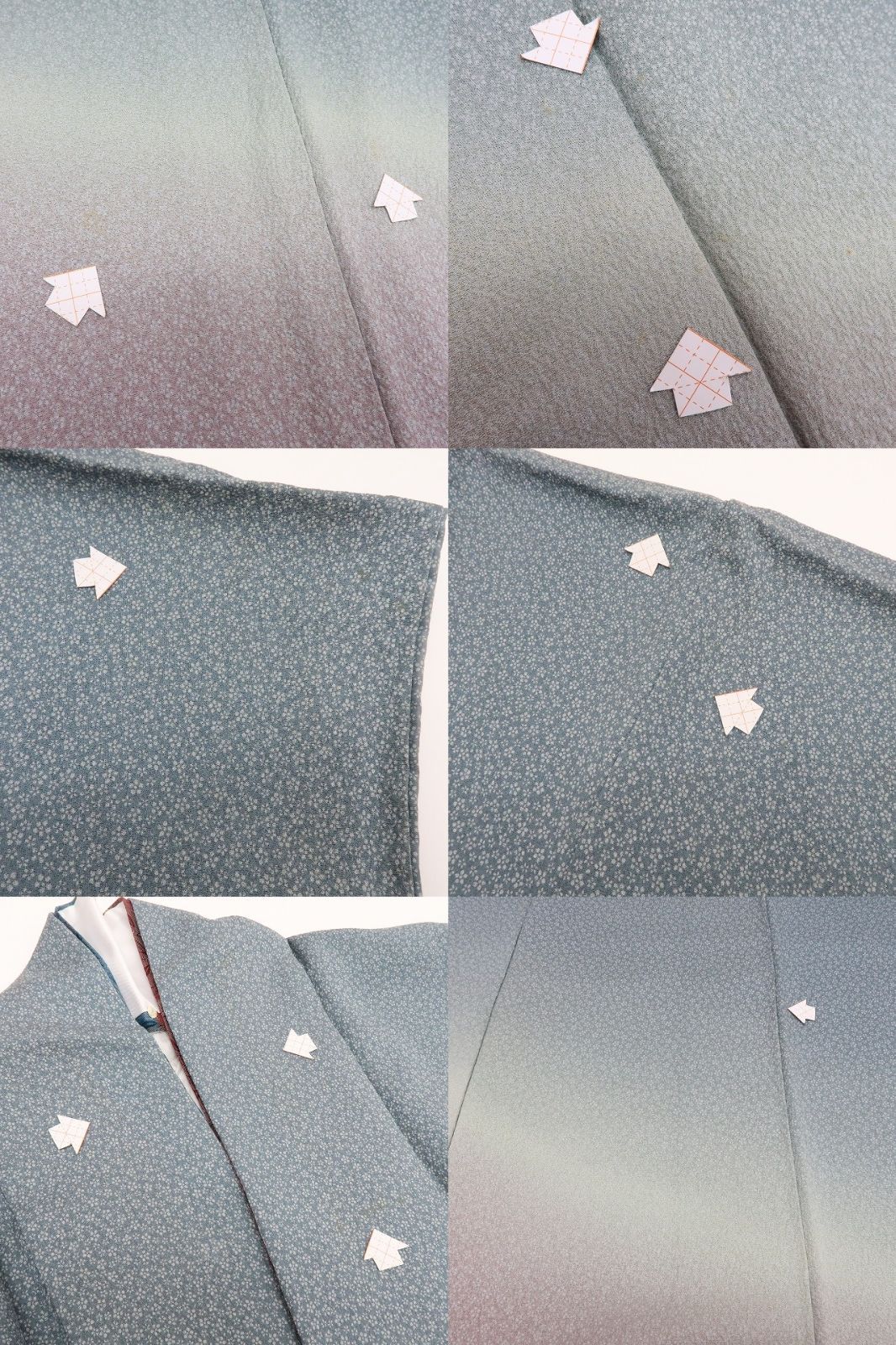  百華 Y 4347 正絹 手縫い仕立て 訪問着 着物 訪問着 付け下げ 着物