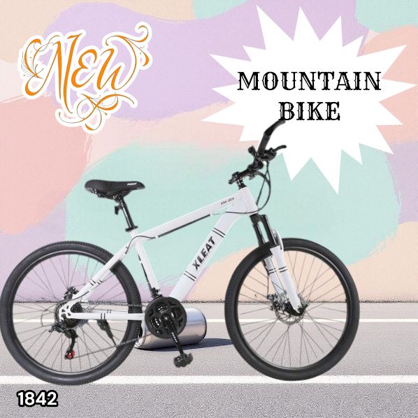 1842 マウンテン バイク ホワイト 安心のSHIMANO製 21段変速 バルブ 英