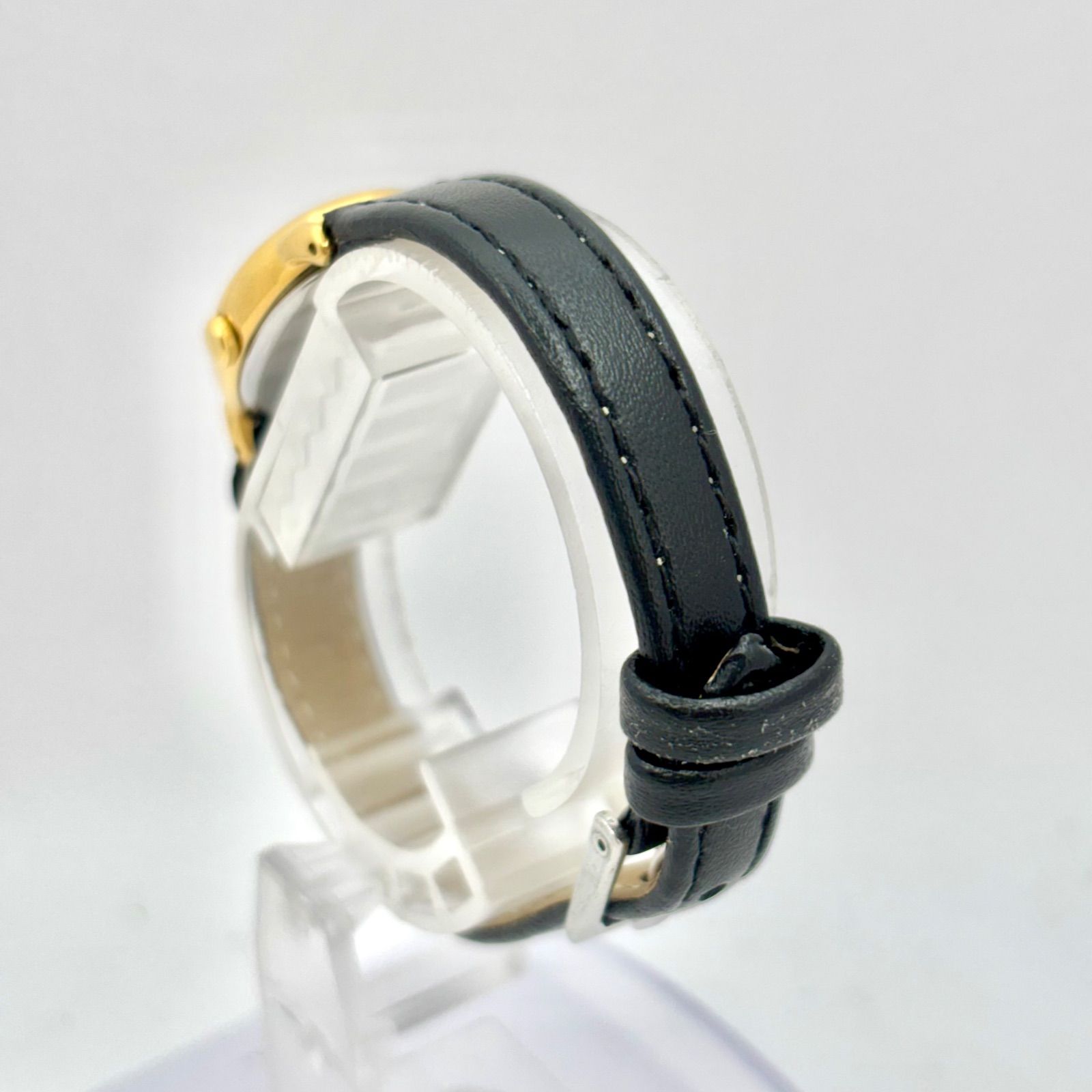 新品電池】SEIKO セイコー レディース 腕時計 オーバル ゴールド 1F21