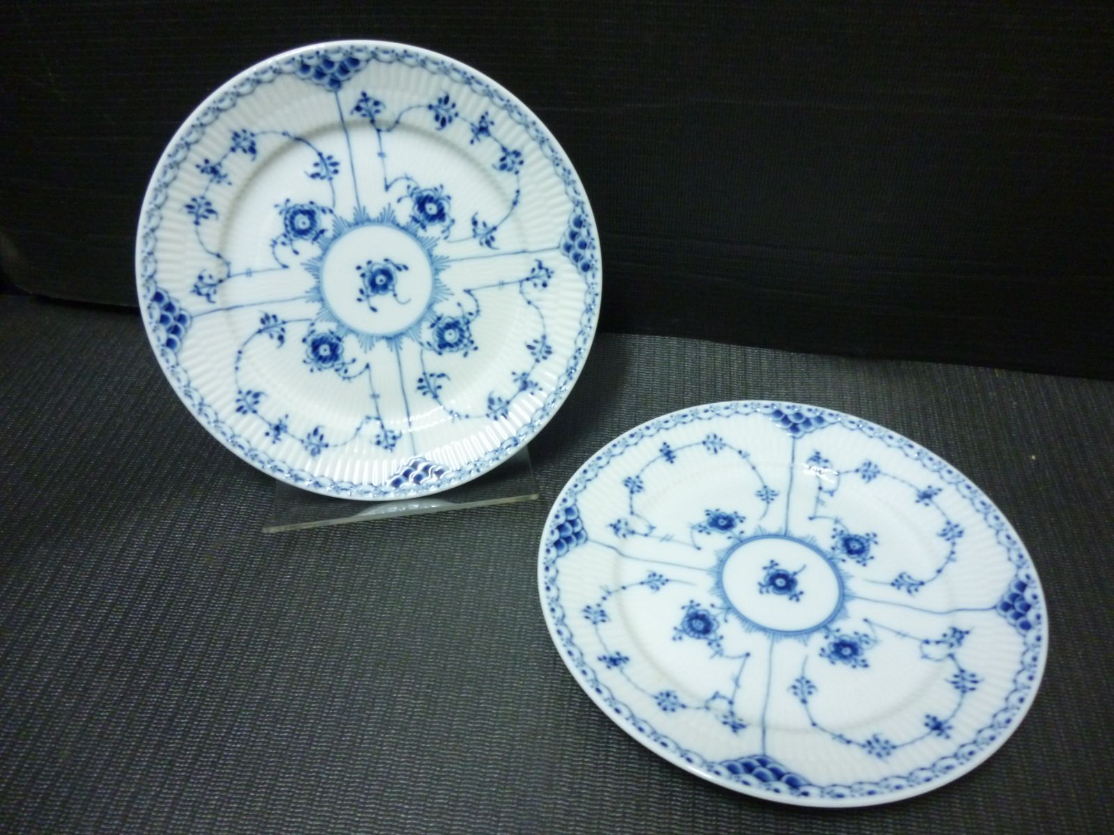 ♥品 セット ROYAL ロイヤルコペンハーゲン 19 cm プレート ブルーフル―テッド 皿