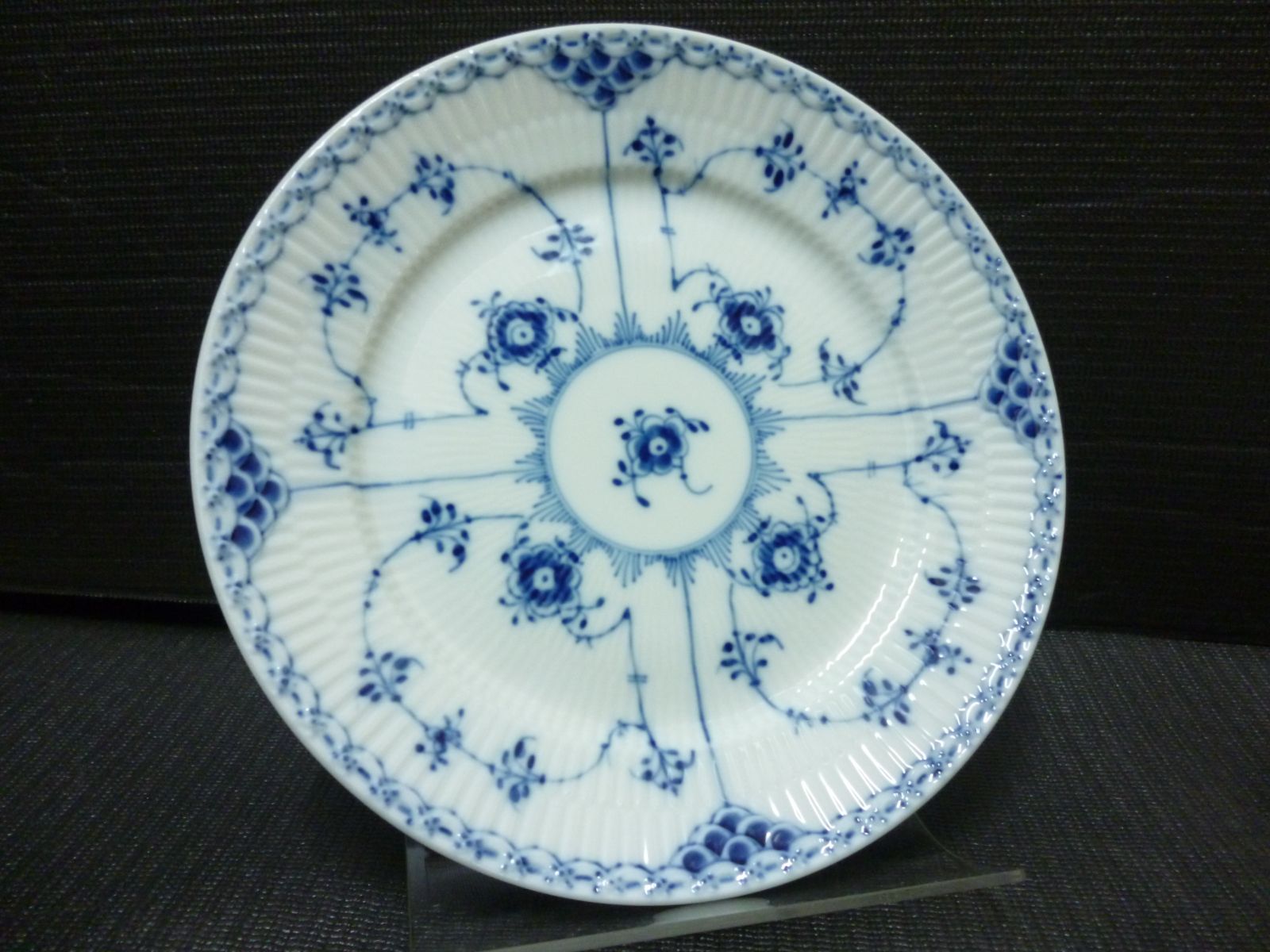 ♥品 セット ROYAL ロイヤルコペンハーゲン 19 cm プレート ブルーフル―テッド 皿