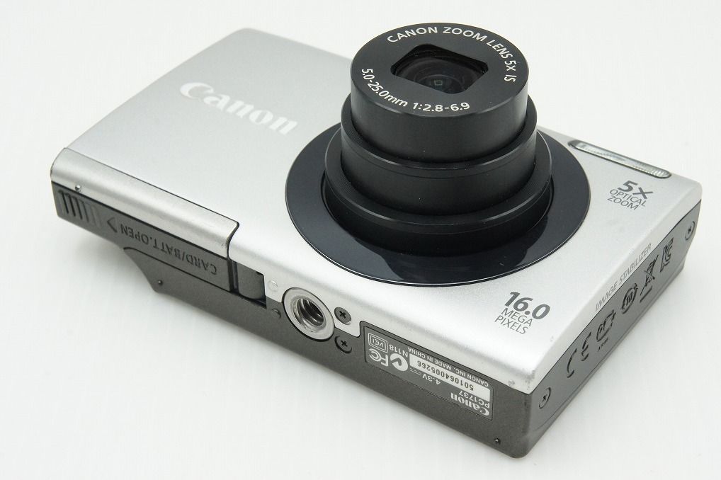 美品 Canon キヤノン PowerShot A3400 IS コンパクトデジタルカメラ