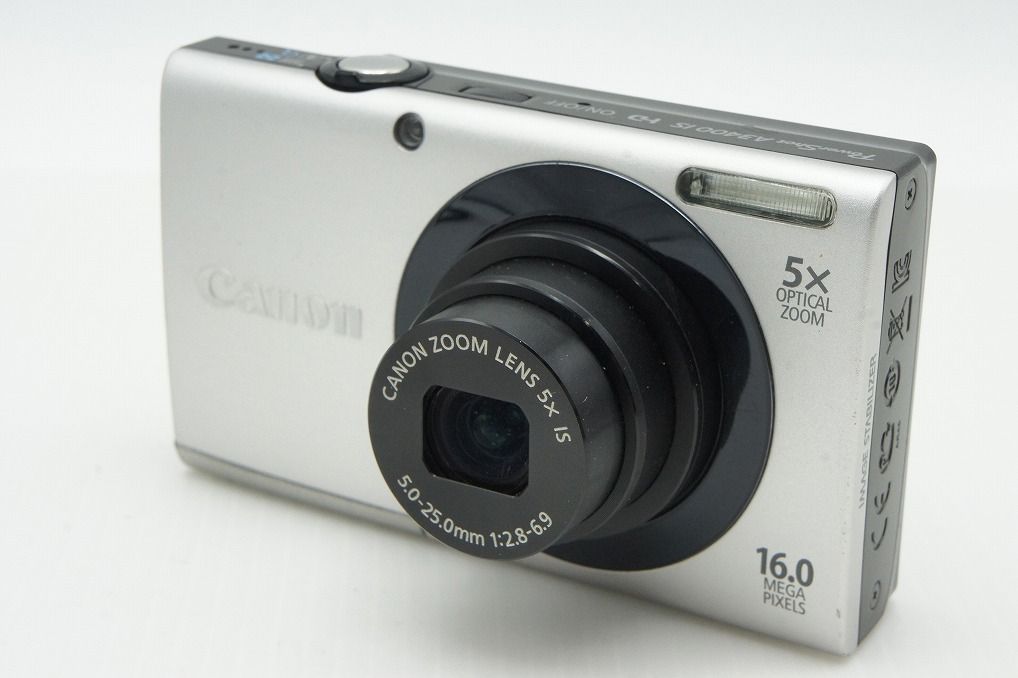 美品 Canon キヤノン PowerShot A3400 IS コンパクトデジタルカメラ