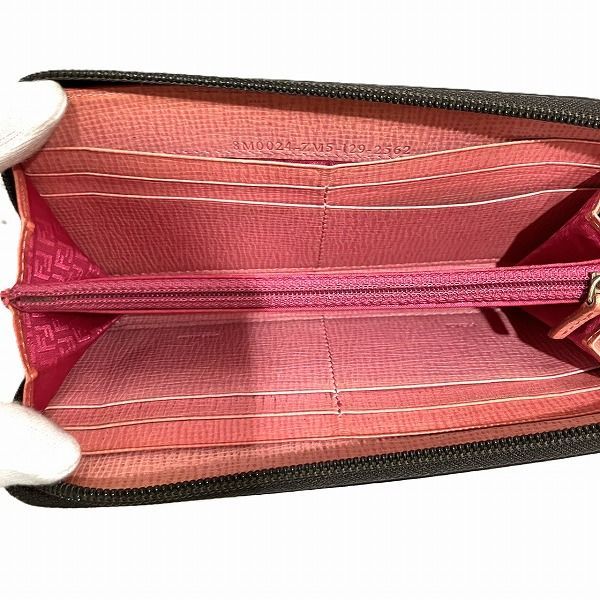 フェンディ Fendi ズッカ柄 ラウンドファスナー 8M0024 長財布 ユニ