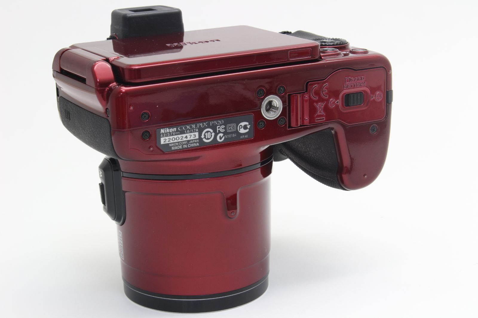  D Nikon ニコン COOLPIX P 520 レッド 不可 5-100 コンパクトデジタルカメラ デジタルカメラ