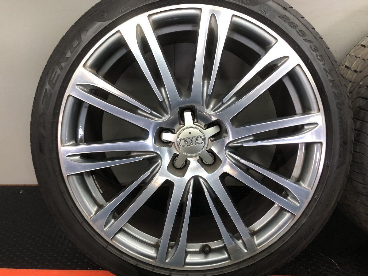 PIRELLI P ZERO 265|30 R 20 夏タイヤ audi A 8 ホイール 20インチ 37 22年製 バリ溝 7スポーツバックにも STE 060